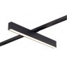 Однофазный LED светильник 20W 3000К для трека Denkirs DK6630-BK