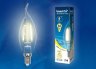Филаментная светодиодная лампа E14 6W 3000K (теплый) Air Uniel LED-CW35-6W-WW-E14-CL GLA01TR (UL-00002199)