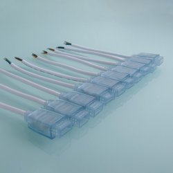 10шт. Коннектор односторонний для светодиодной ленты Premium 2835, 220V Elektrostandard (Коннектор для ленты Premium LS013 220V 2835 мультибелая односторонний гибкий (10 pkt) (PSL-09) )
