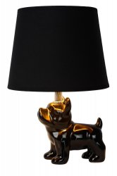 Настольная лампа с собачкой Lucide Extravaganza Sir Winston 13533/81/30