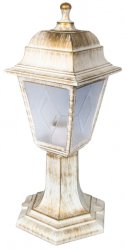 Светильник садово-парковый Camelion PP4204 C66 НТУ 04-60-001 У1 ''Оскар'' белый+бронза 13841