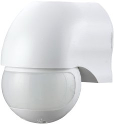 Инфракрасный датчик движения 1200W 12м 180° IP44 Camelion LX-454/Wh (10979)