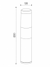 Ландшафтный светодиодный светильник Maytoni Koln O590FL-L8B4K