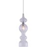 Подвесной светильник Crystal Lux с лампочкой Iris SP1 A Transparent+Lamps E14 Свеча