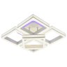 Потолочный диммируемый светильник с пультом ДУ Profit Light 6000/4+1 WHT 280W+8W RGB