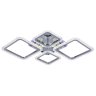 Светодиодная диммируемая люстра с ПДУ Profit Light 8015/2+2 CHR