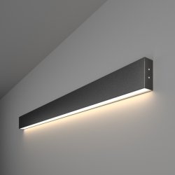 Линейный накладной светильник Elektrostandard 103см 20W 4200K черная шагрень 101-100-30-103 Grand (a042930)
