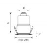 ip384321 Встраиваемый светильник в дорогу LED Ipogeo Lightstar (комплект из 384315+384021)