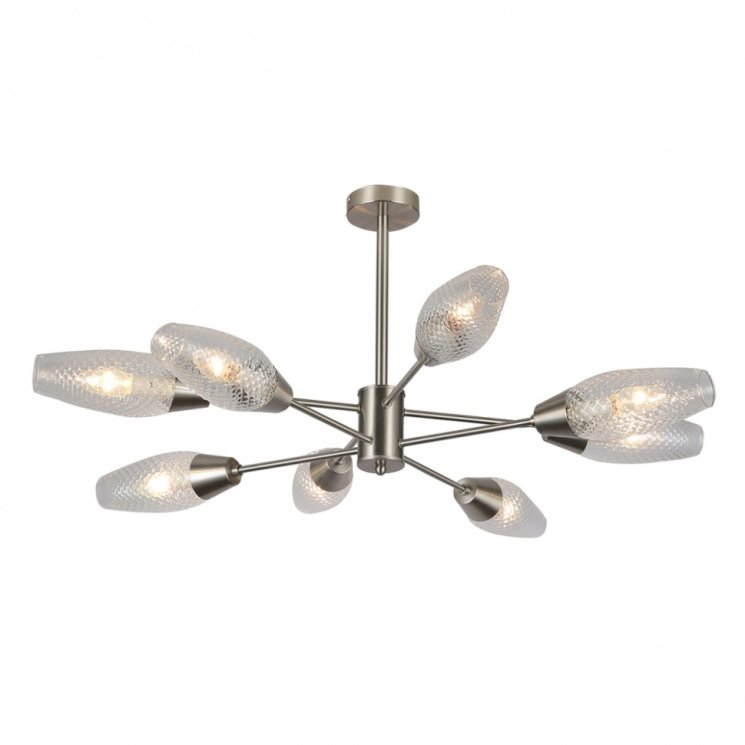 Люстра на штанге Escada Desire 10165/8PL Nickel