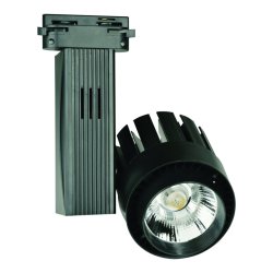 Трековый светодиодный светильник (10962) Volpe 4500K ULB-Q250 20W/NW/A Black