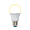 Диммируемая светодиодная лампа E27 12W 3000K (теплый) Uniel LED-A60 12W-3000K-E27-FR-DIM PLP01WH (UL-00004290)