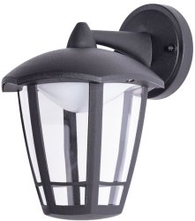 Уличный настенный светильник Enif Arte lamp A6064AL-1BK