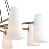 Подвесная люстра с лампочками Favourite Vision 2763-8P+Lamps E14 Свеча
