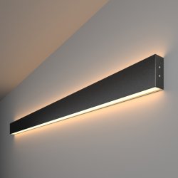 Линейный накладной светильник Elektrostandard 128см 50W 3000K 101-100-40-128 черная шагрень (a042920)