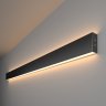 Линейный накладной светильник Elektrostandard 128см 50W 3000K 101-100-40-128 черная шагрень (a042920)