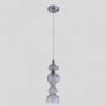 Подвесной светильник Crystal Lux с лампочкой Iris SP1 A Smoke+Lamps E14 Свеча