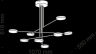 Подвесной светодиодный светильник Maytoni Fad MOD070PL-L48B3K