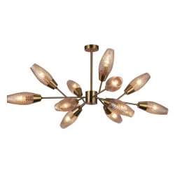 Люстра на штанге Escada Desire 10165/12PL Copper