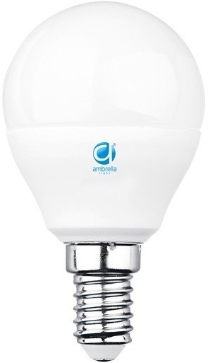 Светодиодная лампа E14 6W 4200К (белый) B45-PR Present Ambrella light (204014)