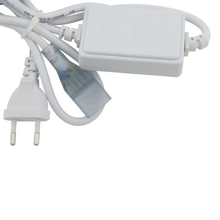 Шнур сетевой для светодиодной ленты (10968) Volpe UCX-Q220 SP4/B67-RGB White 1 Sticker