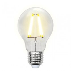 Филаментная светодиодная лампа E27 8W 3000К (теплый) Air Uniel LED-A60-8W-WW-E27-CL GLA01TR (UL-00002210)
