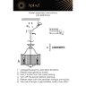 Подвесной светильник Aployt Romen APL.809.03.04