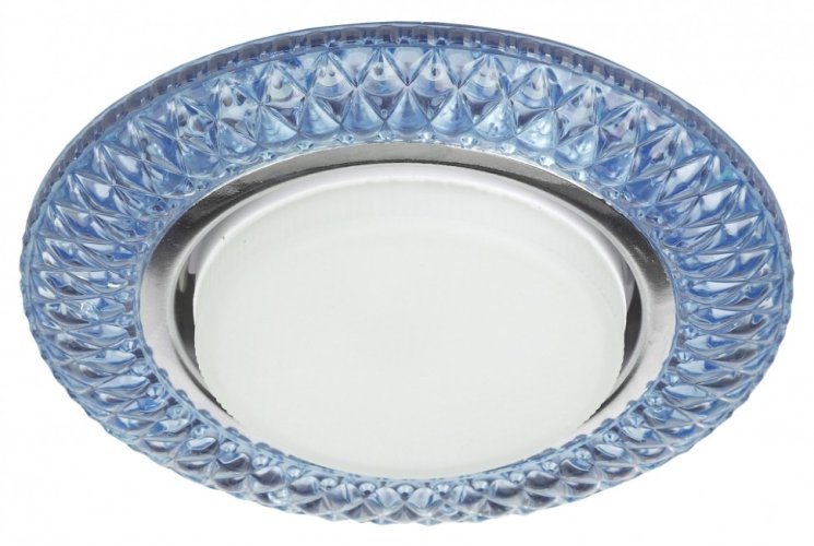 Встраиваемый светильник cо LED подсветкой Эра DK LD23 BL1/WH (Б0029628)
