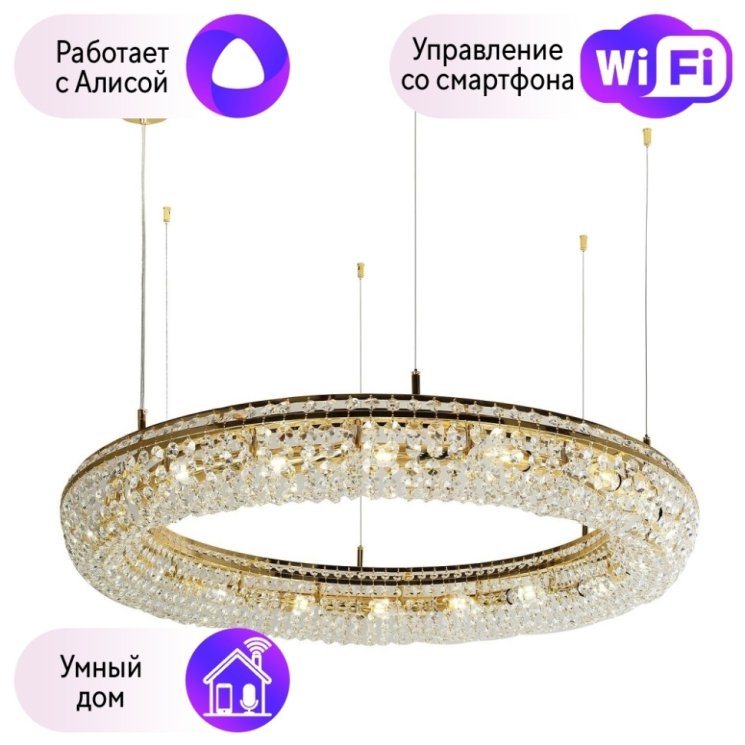 Подвесная люстра Favourite Monilibus с поддержкой Алиса 4015-15P-A