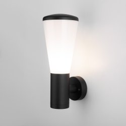 Настенный уличный светильник Elektrostandard 1416 TECHNO чёрный (a049709)