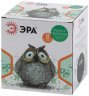 Садовый светильник Сова серая на солнечной батарее Эра ERAFYS01-08 (Б0044840)