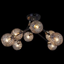 Потолочная люстра Illumico IL0264-8CSQ-79 BK AB (1423904)