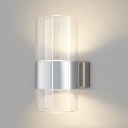 Настенный светильник 40021/1 LED хром/прозрачный Eurosvet (a062085)