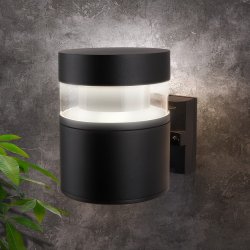 Уличный настенный светильник Elektrostandard 1530 TECHNO LED Черный (a052244)