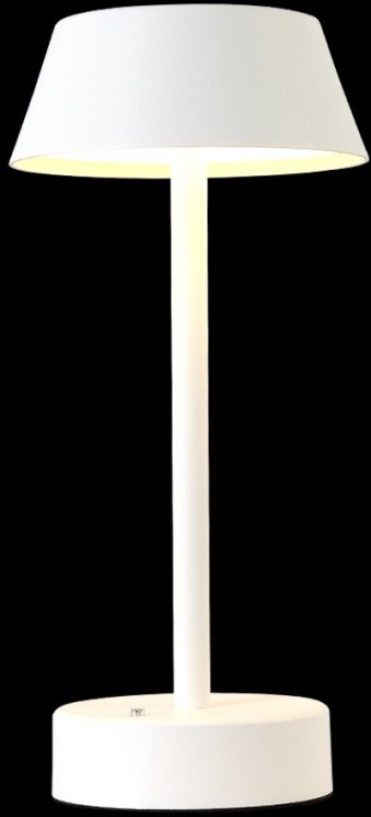 Настольная светодиодная лампа Santa Crystal Lux SANTA LG1 WHITE