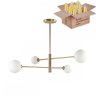 Потолочная люстра с лампочками Lumion Estelle 4418/4C+Lamps G9