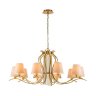 Подвесная люстра с лампочками Favourite Ketten 2867-10P+Lamps E14 Свеча