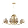 Подвесная люстра с лампочками Favourite Ketten 2867-10P+Lamps E14 Свеча