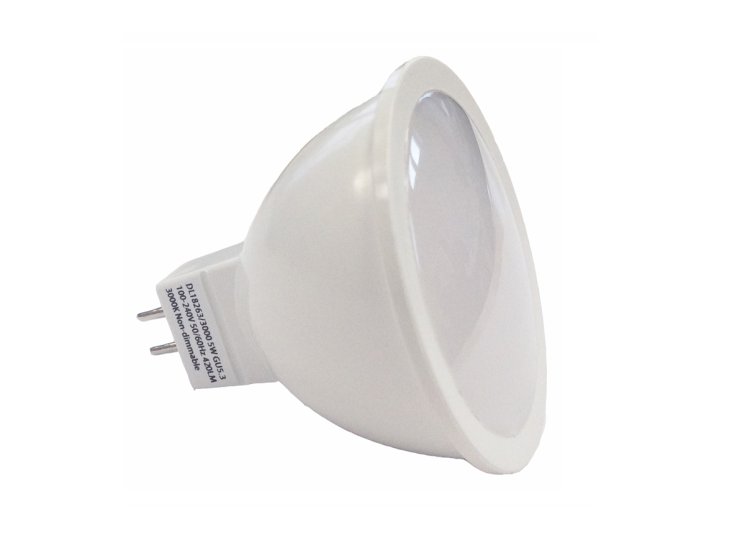Светодиодная лампа GU5.3 5W 3000 (теплый) MR16 Donolux DL18263/3000 5W GU5.3