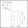 Настенный светильник с лампочками Odeon Light Bazel 4281/2WA+Lamps Е27 Свеча