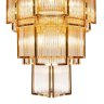 Подвесная люстра iLamp Tribeca MD0276-11C GOLD+CLEAR