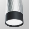 Потолочный накладной светильник Elektrostandard DLN110 GU10 черный/серебро (a047745)