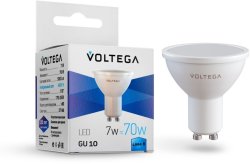 Светодиодная лампа GU10 7W 4000К (белый) Simple Voltega 7057