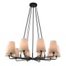 Подвесная люстра с лампочками Favourite Pfefferling 2364-10P+Lamps E14 Свеча