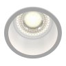 Комплект встраиваемых светильников Maytoni DL049-01W (268125) и светодиодных ламп 7W 4200K  (256310) 6 шт.