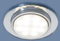 Встраиваемый светильник Elektrostandard прозрачный 1061 GX53 CL (a033997)