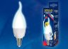 Диммируемая светодиодная лампа E14 7W 4000K (белый) Uniel LED-CW37 7W-4000K-E14-FR-DIM PLP01WH (UL-00004298)