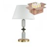 Настольная лампа с лампочкой Odeon Light Candy 4861/1TC+Lamps Е27 Свеча