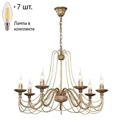 Подвесная люстра с лампочками от Lustrof 2163-519110