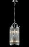 Подвесной светильник Crystal Lux TADEO SP4 D200 CHROME/TRANSPARENTE