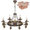 Люстра с лампочками Velante 536-723-08+Lamps